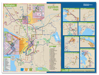 Transit route maps